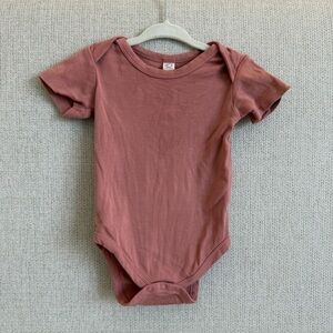 Colored Organics Classic Pink Kids One Piece 6-12 mo